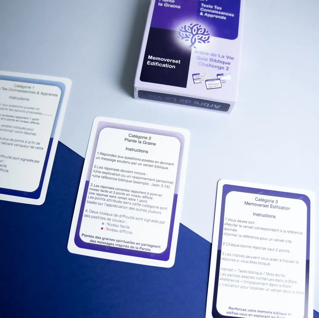 jeu de cartes chrétien